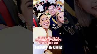 Chiz Escudero and Heart Evangelista's encounter with Carlos Yulo goes viral