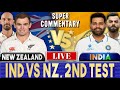 India vs New Zealand, 2nd Test - Live Cricket Score & Commentary | IND vs NZ Live Score & Commentary