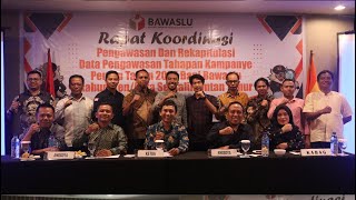 Bawaslu Kaltim Gelar Rakor Pengawasan dan Rekapitulasi Data Pengawasan Tahapan Kampanye Pemilu 2024