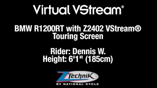 Virtual VStream® Test Ride on the BMW R1200RT