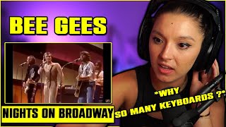 Unbelievable!! 10 Keyboards? | Bee Gees - Nights On Broadway (Live 1975) | FIRST TIME REACTION