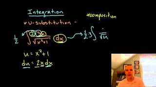 Integral u-Substitution Example 4