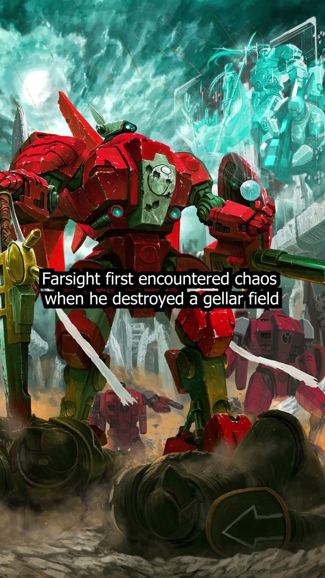 Is Commander Farsight CORRUPT by CHAOS?! – The TAU CHAMPION of Khorne? Khorne AND Tzeentch want it!?