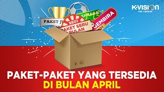 APRIL 2020: PAKET REGULER K-VISION