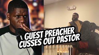 Guest Preacher Cusses Out Pastor..