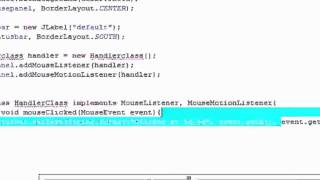 Java Programming Tutorial 75 MouseListener interface