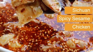 SPICY SICHUAN CHINESE SESAME CHICKEN | From EasyChineseCooking