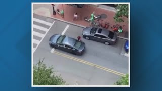 Shocking video shows woman attacked near the FBI building in DC