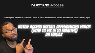 Fix Native Instruments Native Access Install Dependencies Error Fast! [10-Minute Guide]