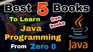 Top 5 Books📚 to learn java programming | Java tutorial | computer science | placement| free books