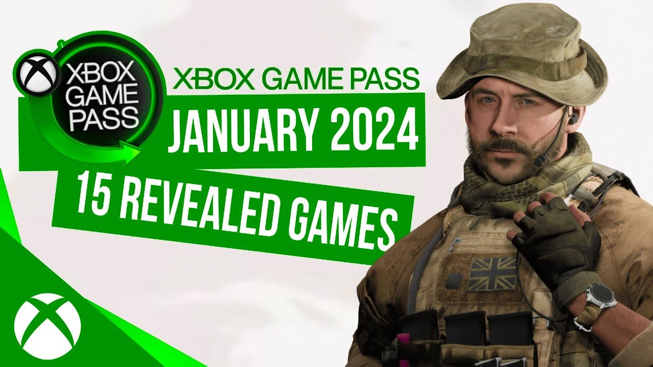 Xbox Game Pass January 2024 Games | Xbox Game Pass January 2024 - YouTube