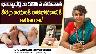 వీర్యం రాకపోతే | Male Problems In Telugu | Best Health Tips For Men | Dr Suvarchala | Ziva Fertility