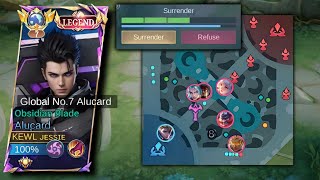 THIS IS HOW TO PLAY TOP GLOBAL ALUCARD IN HARD MATCH SOLO RANKED GAME!!🔥 (must watch)