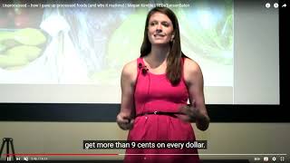 Unprocessed    how I gave up processed foods and why it matters   Megan Kimble   TEDxTucsonSalon   Y