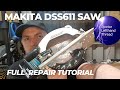 DSS611 Makita Saw Not working? Try This!! #powertools #repair #howto #powertoolrepair #makita