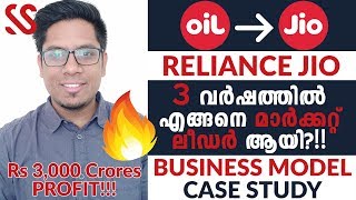 Market Leader in 3 Years!! How did Reliance Jio Do It? Jio Business Growth Case Study Malayalam