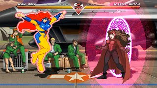 JEAN GREY vs SCARLET WITCH - Highest Level Incredible Epic Fight!