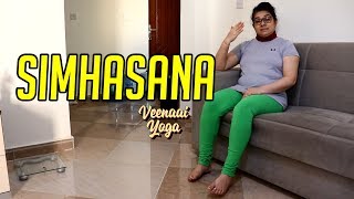 Simhasana - Veenaai Yoga