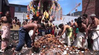 Ther (Chariot) Festival at Durkai Amman Koyil Hindu temple in Montréal 00090