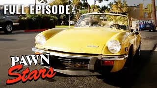 Pawn Stars: Insane Ask for 1974 Triumph Convertible (S14, E10) | Full Episode