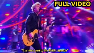Green Day's Epic New Year's Eve Performance: Lyrics Target Trump! 🎤🔥 #GreenDay #NYE2024