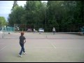 tu 38 tennistä alakierteisillä lämmittelen 2.6.2009