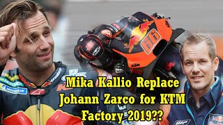 Mika Kallio Replace Johann Zarco for KTM Factory remainder MotoGP Race 2019