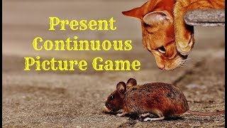 PRESENT CONTINUOUS PICTURE GAME