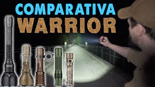 💥COMPARATIVA Series WARRIOR Olight.😱