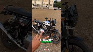 How to fix Continental GT 650 Wobble permanently✅ 100% #shorts #gt650 #continentalgt650 #bike