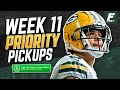 Top 10 Waiver Wire Pickups for Week 11 (2022 Fantasy Football)