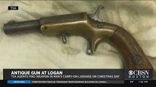 Passenger Brings Antique Gun To Logan Airport