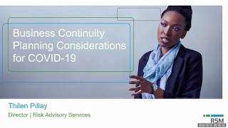 COVID-19 | Business Continuity