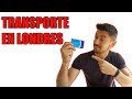 TRANSPORTE en LONDON viajar en metro por LONDRES 🚋 como usar el bus 🚌 [FACIL]