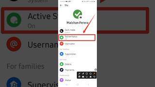 How to turn on active status | Facebook messenger | USA