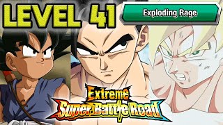 NEW EXTREME SUPER BATTLE ROAD LEVEL 41: EXPLODING RAGE! Dragon Ball Z Dokkan Battle