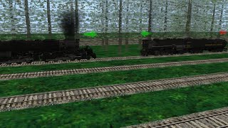 Miko was beaten by Mr Richard for stealing the coaches (My first Talon Tal comedy on Trainz) #games