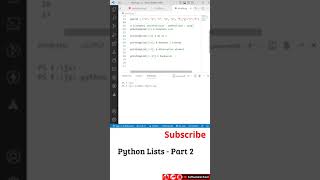 Python In Telugu: List Part 2 - #python #pythonintelugu #btech #coding #pythontutorial #btech #jntu