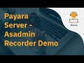 Payara Server - Asadmin Recorder Demo