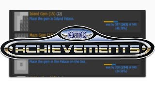 RetroAchievements! Achievements for retro games!