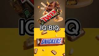 Snickers VS Twix #shorts #twix #snickers #mars #versus #naruto #marvel #dc #chocolate #jujutsukaisen