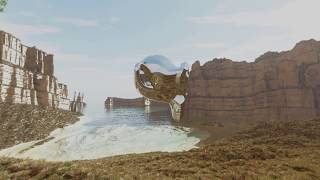 Monoscopic 360 Render - Reflection Mapping Test