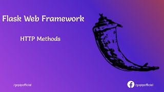 Flask Tutorial - HTTP Methods