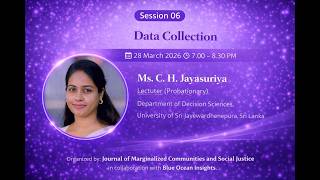 Research Methodology - Session 6 - Data Collection Methods