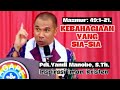 KEBAHAGIAAN YANG SIA-SIA_ PDT. YANDI MANOBE S.TH_ KHOTBAH INSPIRATIF.