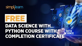 🔥 FREE Data Science With Python Course With Completion Certificate | SkillUp | Simplilearn