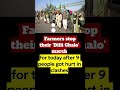 farmers stop dilli chalo march farmersprotest delhi delhinews shorts shortvideo news short