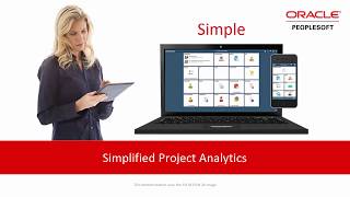 PeopleSoft Simplified Project Analytics