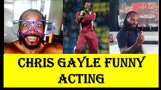 Funny Moments of Chris Gayle