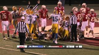 St  Marys vs  Wapak Football